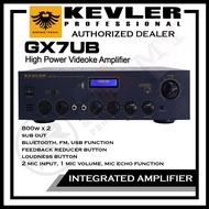 Kevler (GX-7UB) PRO 800w x 2 Integrated Amplifier w/ FM, USB and Bluetooth