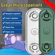 2023新款超聲波驅蚊器戶外動物驅趕器家用滅蚊驅蚊神器雙頻驅鼠器 Ultrasonic Insect Repellent Electronic Mosquito Repellent Mice Spid