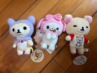Sanrio 公仔set Melody 鬆弛熊