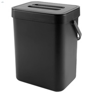 Kitchen Compost Bin for Countertop or Under Sink Composting, Ndoor Home Trash Can with Removable Airtight Lid