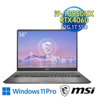 msi微星 Creator Z16 HX Studio A13VF-015TW 16吋 創作者筆電 (i9-13950HX/32G/1T SSD/RTX4060-8G/Win11Pro)