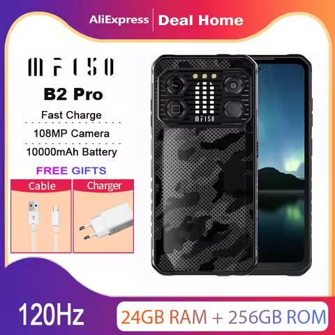 IIIF150 B2 Pro 24GB(12+12) 256GB 108MP Camera 6.8'' Screen Ultra-Thin 10000mAh Rugged Machine G99 12