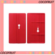 COCOFRUIT Auxiliary Board, 15×8.5cm PVC Ceiling Auxiliary Board, Drywall Fitting Tool Red Modern Rec