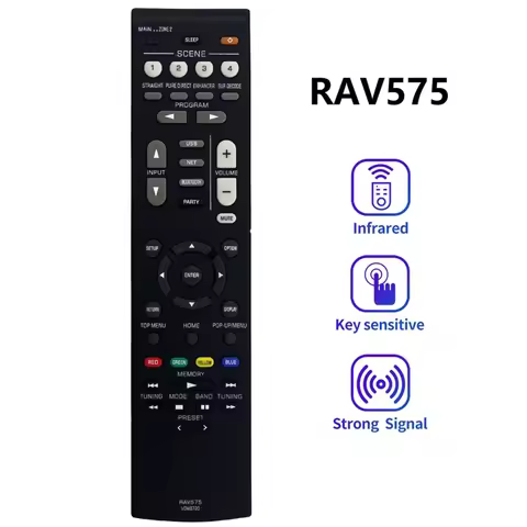 R6W--Remote Control ABS Remote Control RAV575 For Yamaha RXV6A TSR700 TSR-700 TSR 700 Receiver Syste