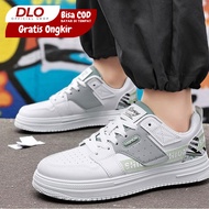 DLO S025 Men's Sneakers with White Laces, Trendy Running Shoes