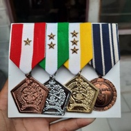 [COOL] Medali Menwa 2, 4, 6 Tahun dan Karya Satya 10 Tahun / Tanda