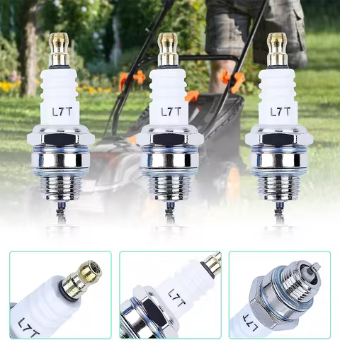 Spark Plug Replacement for NGK BPMR7A L7T For Champion CJ8 RCJ6Y RCJ7Y Fit for Stihl & Husqvarna Cha