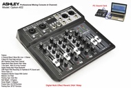 Mixer Ashley Option402 / Option 402 Original 4 Channel PC Soundcard - Bluetooth