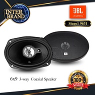 (1คู่) ลำโพงรถยนต์ ลำโพงแกนร่วม ลำโพงแกนร่วม6x9 ขนาด6x9นิ้ว 3ทาง ของแท้มหาจักร JBL STAGE1 9631 INTER