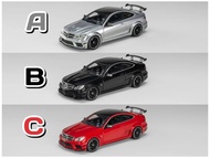 Classic Garage 1:64合金模型！C級 第4代 W205，C63 AMG Black Series版本。新3色預售中，銀色Silver / 黑色Black / 紅色Red。各限量999台