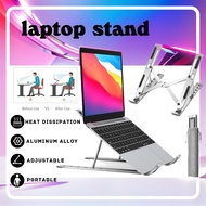 Portable Laptop Stand ABS Aluminum 6-Level Adjustable Foldable Heat Ddissipation Laptop Desk Stand