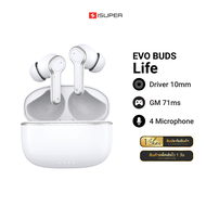 [ราคาพิเศษ 399 บ.] iSuper Evo Buds Life หูฟังไร้สาย ไมค์ตัดเสียงรบกวน ENC แบตเตอรี่อึด 35 ชม. รองรับ