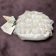 【Direct from Japan】[Gelato Pique] Frill Pouch White【Japan Exclusive】