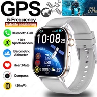 New For Huawei Xiaomi Military GPS Smart Watch Men Flashlight Compass Waterproof Outdoor Sport Track