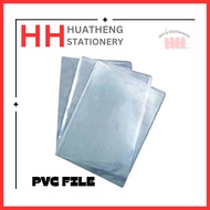 [1PC] A4 Clear Folder File PVC Document Clear Folder / L Shape / U Shape / C Shape (A4 Size)