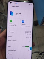 OPPO find X3 pro 12+256GB香港行貨 双卡 99新