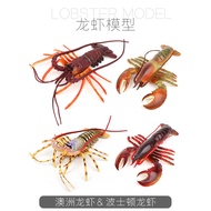 Simulation Big Lobster Model Australian Sea Animal Children's Toys Boston Large Lobster Props Decora