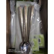 Tea spoon .. Sudu Teh .. Sudu Langkawi .. Corak yang menarik .. 6 Pieces/ set