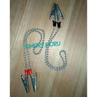 Polibib clamp / bib holder / dental bib clip / sluber clip / chain bib clamp