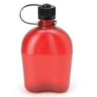 美國來勁Nalgene OASIS 軍式窄口水壺1000cc--1777-9902紅色Tritan材質