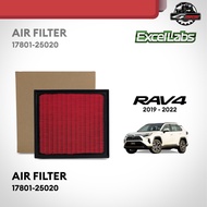 Excellabs Air Filter for Toyota Rav4 2019 to 2022 (17801-25020)