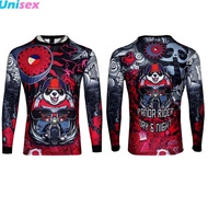 Panda Food Panda T Shirt Motorcycle Long Sleeve T Shirts Motor Sublimation Racing Sports Racing 2024