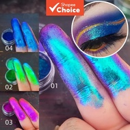 Chameleon Glitter Eyeshadow - High-Pigment Iridescent Shimmer For Holiday Gift & Party Makeup