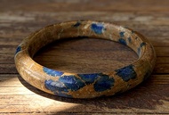 天然鳳凰石手鐲藍銅礦孔雀石鐲子禮盒