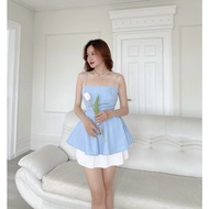 PEPLUM 2-STRING SHIRT