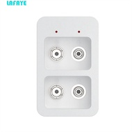 LAFAYE 9V Battery Charger Lithium Battery Charger Smart Fast Battery Portable 2 Slots Durable USB Ch