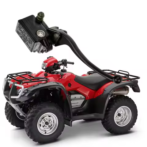 7/8" Motorcycle Right Brake Master Cylinder For Honda TRX Foreman FourTrax Recon Sportrax 125 250 30