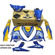 COVERSET 135LC V4 - V7 2024 SPOON DESIGN YAMAHA LC135