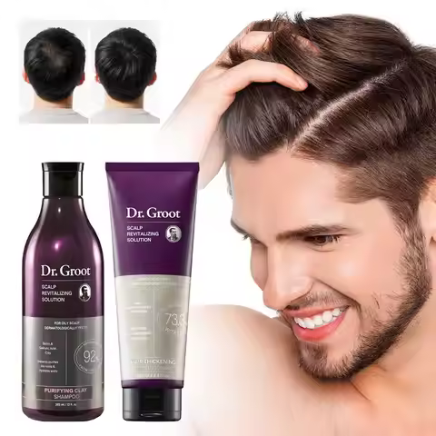 Dr.Groot Thickening Anti Hair Loss Shampoo Conditioner Gentle Moisturizing Oil Control Dandruff Remo