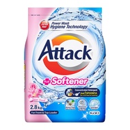 Attack Plus Softener (Sweet Floral) Powder Laundry Detergent 2.8Kg