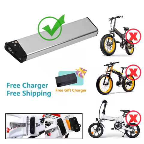 48V 10.5Ah Built-in Folding Electric Bike Battery 7Ah 9.6Ah For ANCHEER AM1908 ADO A16 Lankeleisi a6