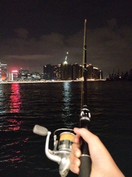 雙節筏竿連紡車輪