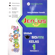 Jenius THEMATIC ASSESSMENT BOOK SEMESTER 2 SD / MI K2013 ED. 2018 Revision
