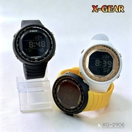 XG2906 X-GEAR Watch ORIGINAL 30m Waterproof Rubber Strap Watch Unisex Jam Tangan XG2906