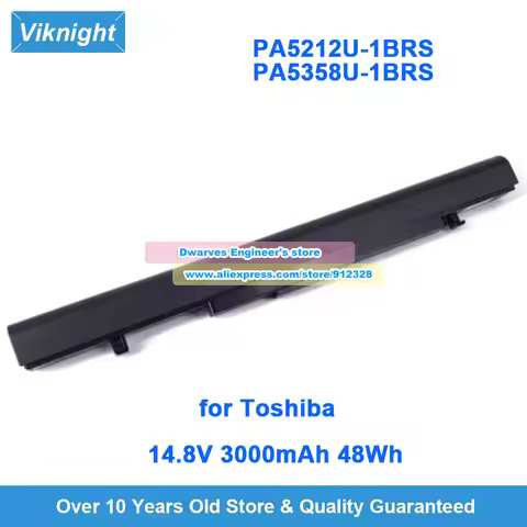 Genuine PA5358U-1BRS Battery 14.8V 3000mAh 48Wh for Toshiba Dynabook T6 X4 X5 X6 PA5212U-1BRS
