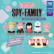 全新現貨 (一套5款) Takara Tomy A.R.T.S 扭蛋 - CHUBBY CHUBBY SPY×FAMILY 軟膠公仔