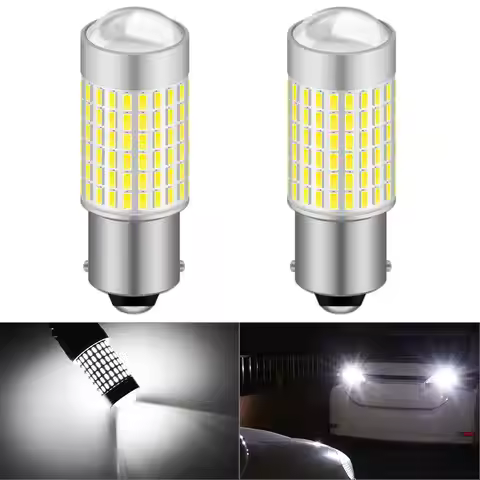 2x P21W Reverse Light Bulb W16W 921 T15 7440 W21W 1156 BA15S Car LED Backup Lamp For Lexus RX330 RX3