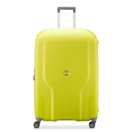 Delsey Clavel 83cm 4 Double Wheels Expandable Trolley Case, Lemon