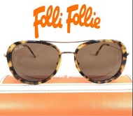 😎 Folli Follie 棕色 x 玳瑁色太陽眼鏡#二手