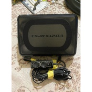 underseat woofer carrozzeria ts wx120a
