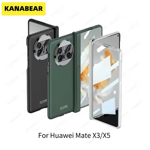 Magnetic Hinge Armor Bracket Case for Huawei Mate X3 Case Outer Screen Glass Protective Stand Plasti