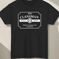 Men's T-Shirt With Graphic Pattern From The Scottish Tv Series Geometric Plaid
