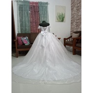 gown kids for little bride longback