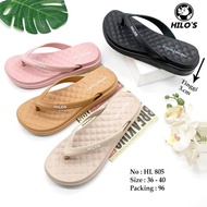 Rumahkaki - Sandal Jepit Wanita Tinggi 3cm Sendal Flip Flop Cewek Karet EVA Hilos 850
