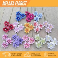 (3HEADS) MAGNOLIA ARTIFICIAL Fake Flower Peony Hydrangea Baby Breath Poppies Deco Bunga Hiasan Rumah