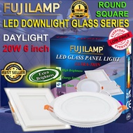 [Local Seller] Glass LED Downlight Round Recessed Glass Downlight Daylight 3 Color  [2 Years Warrant